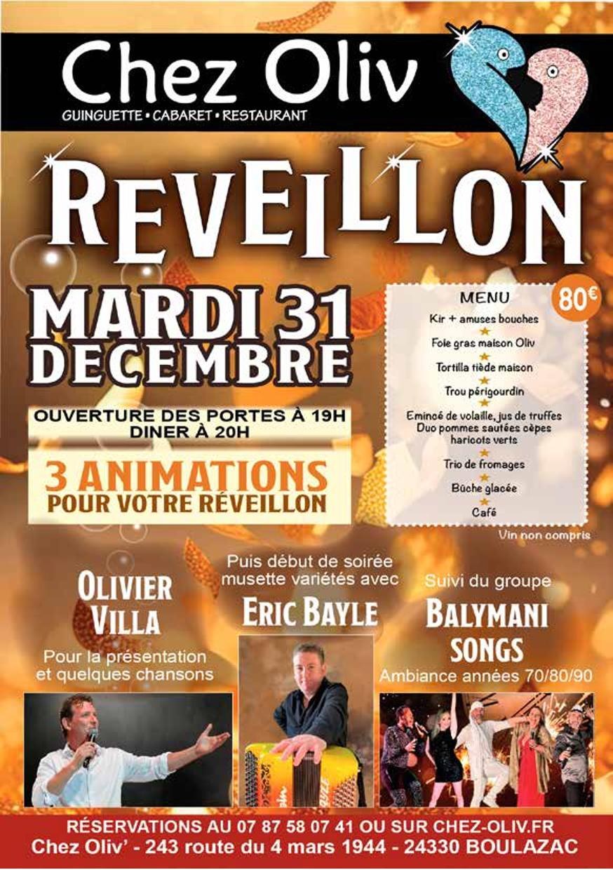 reveillon du 31 décembre